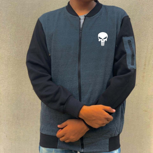 New Winter Collection Printed Zipper Jacket for Men & Boys – French Fleece, Premium Quality, Stylish,